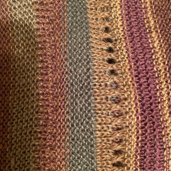 Ralph Lauren Earthy Tones Striped Cardigan NWT Size L/XL - Picture 9 of 9